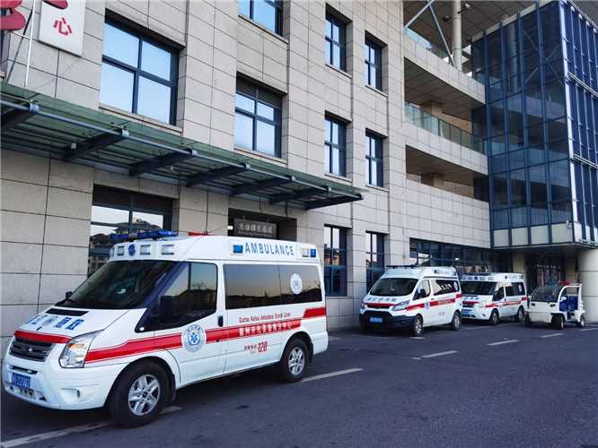 灌云救护车出租服务案例4