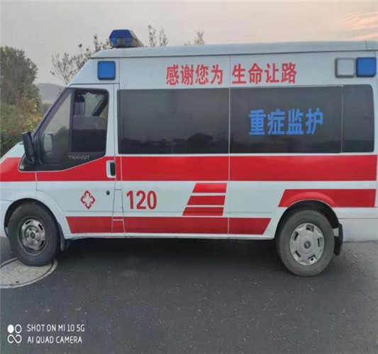 灌云救护车出租服务案例3